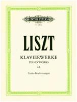 Franz Liszt Klavierwerke, Band 9: Lieder-Bearbeitungen