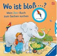 Ravensburger Verlag Wo ist bloß...℃ Mein Zoo-Buch zum Sachen suchen