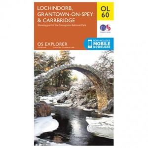 Ordnance Survey Lochindorb / Grantown-On-Spey Outdoor - Wandelkaart Ausgabe 2015