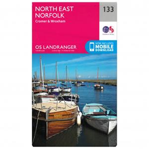 Ordnance Survey North East Norfolk - Wandelkaart Ausgabe 2018