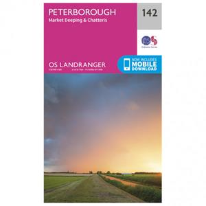 Ordnance Survey Peterborough / Market Deeping / Chatteris - Wandelkaart Ausgabe 2016