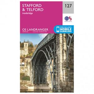 Ordnance Survey Stafford / Telford - Wandelkaart Ausgabe 2017