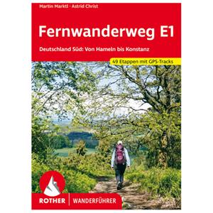 Bergverlag Rother Fernwanderweg E1 Deutschland Süd