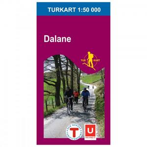 Nordeca - Wander-Outdoorkarte: Dalane 1/50 - Wanderkarte Auflage 2010