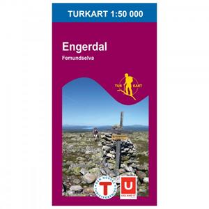Nordeca - Wander-Outdoorkarte: Engerdal Femundselva 1/50 - Wanderkarte Auflage 2008