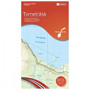 Nordeca - Wander-Outdoorkarte: Torneträsk 1/50 - Wanderkarte Auflage 2011