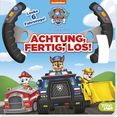 Panini Books PAW Patrol: Achtung, fertig, los! Lenke 6 Fahrzeuge!