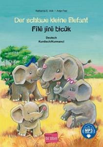 Hueber Der schlaue kleine Elefant. Deutsch-Kurdisch