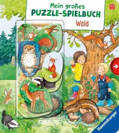 Ravensburger Verlag Mein großes Puzzle-Spielbuch: Wald