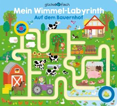 FISCHER Sauerländer Glücksfisch: Mein Wimmel-Labyrinth: Auf dem Bauernhof