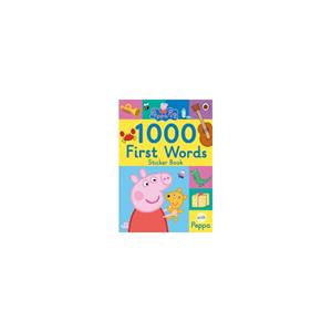 Van Ditmar Boekenimport B.V. Peppa Pig: 1000 First Words Sticker Book