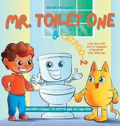 Mr. Toilet One and CatPoo-2 by Erline Alexander