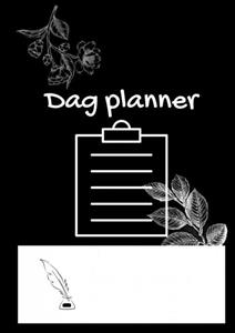 Kris Degenaar Dag planner A4 zwart/wit -   (ISBN: 9789464487268)