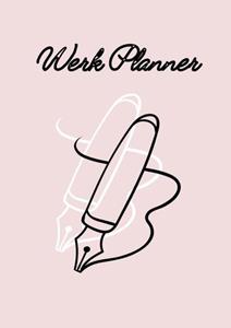Kris Degenaar Werkplanner - To Do Planner - A4 ongedateerd Pink. -   (ISBN: 9789464488340)