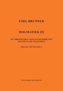 Eginhard Meijering Emil Brunner -   (ISBN: 9789463456357)