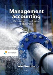 Wim Koetzier Management accounting: berekenen, beslissen, beheersen -   (ISBN: 9789001079482)