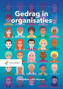 Ella Wijsman, Gert Alblas Gedrag in organisaties -   (ISBN: 9789001299569)