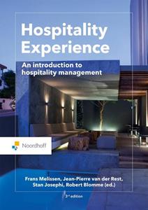 Frans Melissen Hospitality Experience -   (ISBN: 9789001299583)