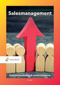 Arnold Steenbeek, Gerbrand Rustenburg Salesmanagement -   (ISBN: 9789001593452)