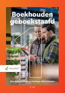 Derk Jan Heslinga, Wim Broerse, Wim Schauten Boekhouden geboekstaafd 1 -   (ISBN: 9789001738280)