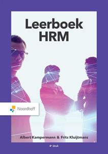 Albert Kampermans, Frits Kluijtmans Leerboek HRM -   (ISBN: 9789001749781)