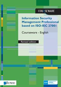 Ruben Zeegers Information Security Management Professional based on ISO/IEC 27001 Courseware – English -   (ISBN: 9789401803670)