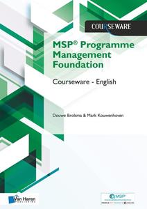 Douwe Brolsma, Mark Kouwenhoven MSP Foundation Programme Management Courseware – English -   (ISBN: 9789401804134)
