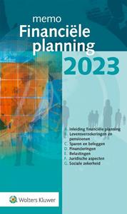 Wolters Kluwer Nederland B.V. Memo Financiële planning 2023 -   (ISBN: 9789013172072)