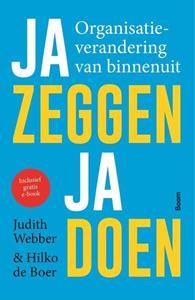 Hilko de Boer, Judith Webber Ja zeggen ja doen -   (ISBN: 9789024423569)