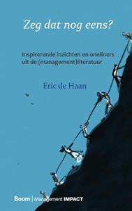 Eric de Haan Zeg dat nog eens℃ -   (ISBN: 9789024434930)