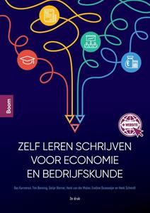 Bas Karreman Zelf leren schrijven voor economie en bedrijfskunde -   (ISBN: 9789024435319)