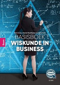 Daniel Roelfsema, Gitte Kale, Rob Erven Basisboek wiskunde in business -   (ISBN: 9789024437757)