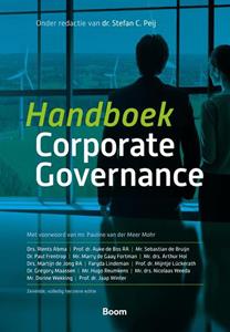 Stefan Peij Handboek Corporate Governance -   (ISBN: 9789024446872)