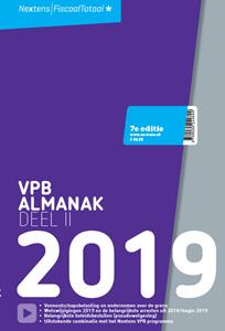 Piet van Loon Nextens VPB Almanak 2019 -   (ISBN: 9789035249899)