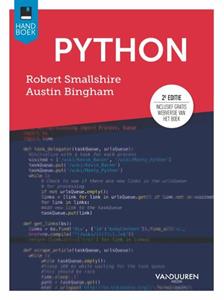 Austin Bingham, Robert Smallshire Handboek Python -   (ISBN: 9789463561143)