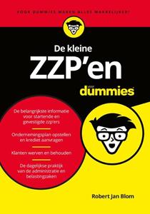 Robert Jan Blom De kleine ZZP'en voor Dummies -   (ISBN: 9789045357034)