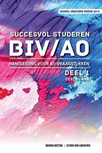 Brenda Westra, Esther van Grunsven Succesvol Studeren voor BIV/AO -   (ISBN: 9789083014609)