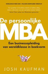 Josh Kaufman De persoonlijke MBA -   (ISBN: 9789400513914)