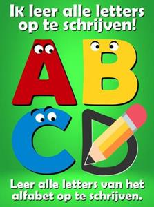 Sherlino Kinderboeken Ik leer alle letters op te schrijven! -   (ISBN: 9789403635798)