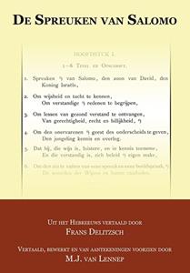 Franz Delitzsch De spreuken van Salomo -   (ISBN: 9789057192456)