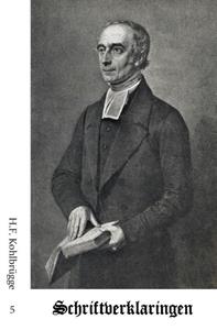 H.F. Kohlbrügge Schriftverklaringen 5 -   (ISBN: 9789057194221)