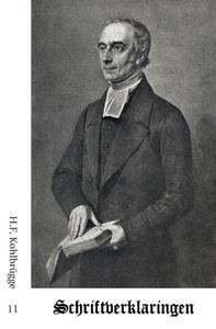 H.F. Kohlbrügge Schriftverklaringen 11 -   (ISBN: 9789057194283)
