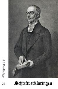 H.F. Kohlbrügge Schriftverklaringen 20 -   (ISBN: 9789057194375)