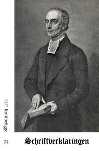 H.F. Kohlbrügge Schriftverklaringen 24 -   (ISBN: 9789057194412)