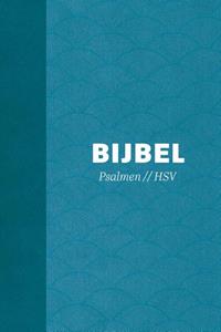 Royal Jongbloed Bijbel (HSV) met Psalmen - hardcover blauw met schelpen -   (ISBN: 9789065394620)
