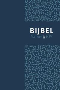 Royal Jongbloed Bijbel (HSV) met psalmen - blauw leer met zilversnee en duimgrepen -   (ISBN: 9789065394804)
