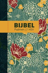 Royal Jongbloed Bijbel (HSV) met psalmen - hardcover bloemen -   (ISBN: 9789065394828)
