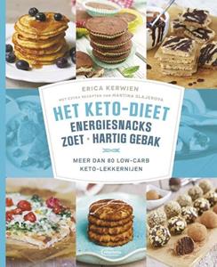 Erica Kerwien, Martina Slajerova Het keto-dieet: energiesnacks, zoet en hartig gebak -   (ISBN: 9789022337035)