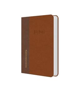 Royal Jongbloed Bijbel (HSV) - Kunstleer bruin -   (ISBN: 9789065395290)