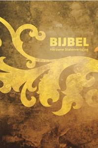 Royal Jongbloed Bijbel (HSV) - foam bruin geel -   (ISBN: 9789065395306)